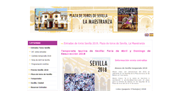 Desktop Screenshot of entradas-toros-sevilla.com